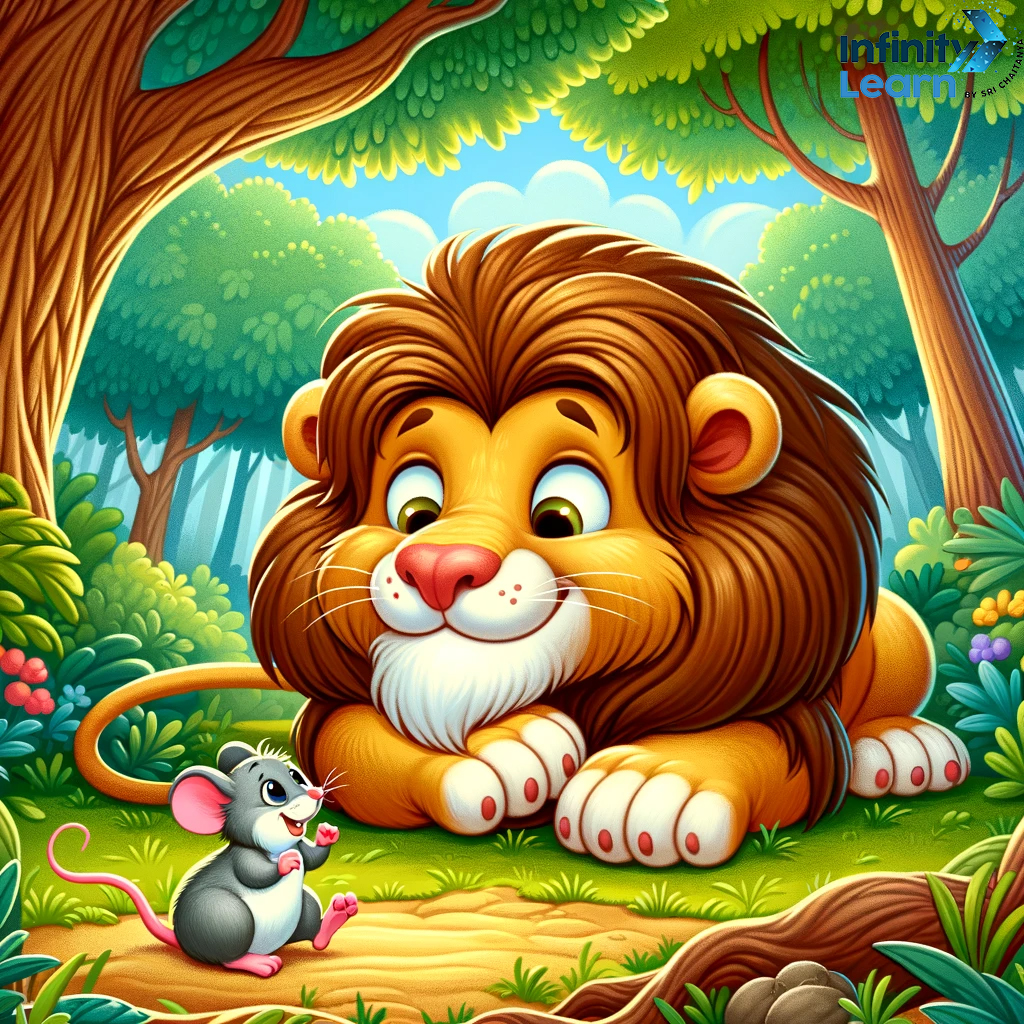 A Lion and a Mouse